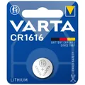 Produktbild: kQ Varta Knopfzelle Lithium CR1616 3V Batterie 1er Blister