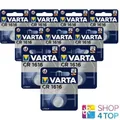 Produktbild: 10 Varta Cr1616 Lithium Batterie 3V Zelle Knopfzelle 06616 Exp 2032