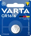 Produktbild: Varta Knopfzelle CR1616 Lithium 3V (1er Blister)