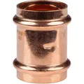 Produktbild: Kupfer Pressfitting Muffe 35 mm V+M-Kontur DVGW