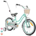 Produktbild: Kinderfahrrad 16 Zoll Mädchenfahrrad Kinderrad Fahrrad 4-6 Jahre Stützräder