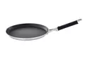 Produktbild: RÖSLE SILENCE PRO Crêpes Pfanne, Hochwertige Bratpfanne mit kratzfester Premium-Antihaftversiegelung ProResist, Edelstahl 18/10, induktionsgeeignet, spülmaschinengeeignet, 28 cm