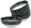 Produktbild: Creatable, 21694, Serie Cascade, 6-teiliges Geschirrset, Smoothie Bowl Set aus Steinzeug, spülmaschinen- und mikrowellengeeignet, Qualitätsproduktion