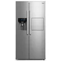 Produktbild: Midea KS-EIX 6.23 Side-by-Side Kühl-/Gefrierkombination/176,5 cm hoch/No Frost/Inverter Compressor/mit Barfach/Wasser-/Eisspender mit Festwasseranschluss/Twin Control, Rostfreier Stahl
