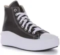 Produktbild: Converse A04294C All Star Platform Hi Top Schnürschuh Schwarz Damen UK 3 - 8