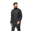 Produktbild: Jack Wolfskin Winter-Daunenjacke Ather Down (winddicht, wasserabweisend, atmungsaktiv) phantomgrau Herren