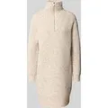 Produktbild: OPUS Knielanges Strickkleid mit Stehkragen Modell 'Wonelli' in Beige, Größe 44