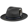 Produktbild: Stetson Adelaide Fedora Wollhut Herren Sommer Winter anthrazit S (54-55 cm)