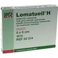 Produktbild: LOMATUELL H Salbentüll 5x5 cm steril 10 St