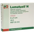 Produktbild: LOMATUELL H Salbentüll 5x5 cm steril, 10 St PZN 08534913