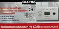 Produktbild: GLORIA KO2D CO Melder Kohlenmonoxidmelder mit Display Alarm Warner 85dB K02D