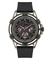 Produktbild: Guess Sporting Pink Limited Edition Schwarz Herren Armbanduhr GW0032G2