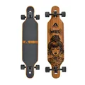Produktbild: Apollo Longboard, Komplettboard mit Deck aus Bambus & Fiberglas, High-End Board mit ABEC 9 Kugellager, Flex 2 Longboards für Jugendliche und Erwachsene, Profi-Cruiser