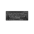 Produktbild: LogicKeyboard PC Bluetooth Großdruck-Tastatur Weiß auf Schwarz, Mini Layout
