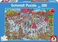 Produktbild: Puzzle 200T Blick in die Ritterburg