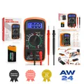 Produktbild: Digital Multimeter Spannungsprüfer Ohm Messgerät mit großem LCD Display, AC DC