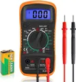Produktbild: Digital Multimeter Voltmeter Batterietester Spannungsprüfer...