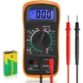 Produktbild: Digital Multimeter Voltmeter Batterietester Spannungsprüfer Durchgangsprüfer ...