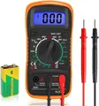Produktbild: Digital Multimeter Voltmeter Batterietester Spannungsprüfer Durchgangsprüfer Ohm