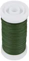 Produktbild: 2425013 Blumendraht grün lackiert 035 mm ø SB-Btl. Spule 100 m Material Eisen...