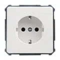 Produktbild: ELSO 225054 Steckdose 16A ohne Kralle reinweiss