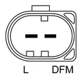 Produktbild: Lichtmaschine mit Mehrfachriemenscheibe 0 986 041 500 BOSCH für SKODA AUDI SEAT