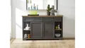 Produktbild: Innostyle Sideboard Sideboard Jasmin Anrichte Kommode in graphit und Artisan Eiche 171x102