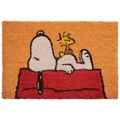 Produktbild: Snoopy, Dekorativer Türvorleger Doghouse Motiv 40x60cm rutschfest, Bunt