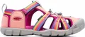 Produktbild: Keen Mädchen Riemchensandalen SEACAMP II CNX 27593-33, 27593-34, 27593-35, 27593-36, 27593-37, 27593-38 KEE-1027421 Rainbow/Festival Fuchsia 38