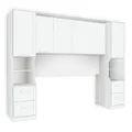 Produktbild: Bettbrücke - Alpinweiß - 281 cm breit Kleiderschrank Schrank Schwebetürenschrank