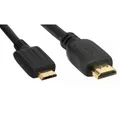 Produktbild: InLine HDMI auf Mini HDMI Kabel vergoldet 1080p 1m