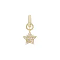 Produktbild: Amor Charm 925 Sterling Silber Damen Charms, mit Zirkonia synth., 1,8 cm, Apricot, Stern, Kommt in Schmuck Geschenk Box, 2038483