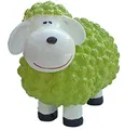 Produktbild: Fachhandel Plus Lustige Tierdeko Schaf bunt versch. Farben auswählbar Garten Deko Tierfigur (Grün)