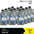 Produktbild: Total Quartz 7000 10W-40 VW 505 Renault PSA MB Motoröl 12x1 Liter = 12 Liter