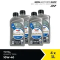 Produktbild: Total Quartz 7000 10W-40 VW 505 Renault PSA MB Motoröl 4x1 Liter = 4 Liter