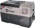 Produktbild: BERGER Kompressor Kühlbox B30-T 29 L │ 12V, 24V, 230V Stecker │ Elektrische Auto Kühlbox mit Rollen │Mobile Kompressorkühlbox leise & leicht │ ideal für Camping,Garten & Festival