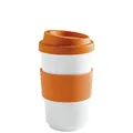 Produktbild: KAHLA fillit Becher 0,40 l sunset orange To Go Becher aus Porzellan