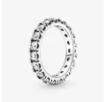 Produktbild: Pandora Silberring 190050C01 Ewigkeits-Ring Damen Funkelnde Reihe Zirkonia Silber Gr. 52
