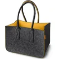 Produktbild: Miqio Design Einkaufskorb, Dunkelgrau, Textil, 40x27x40 cm, Aufbewahrung & Schutzhüllen, Gartenboxen
