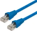 Produktbild: TELEGÄRTNER Patchkabel S/FTP, Cat.6A, LSOH, blau, 1 m