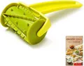Produktbild: Betty Bossi Teigroller »Nacho Roller« Kunststoff, (1-tlg), mit Rezeptheft hochwertiger Teigroller zur Herstellung von Nachos zum Verwöhnen der Gäste