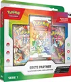 Produktbild: Pokemon – Erste-Partner-Kollektion Serie 1 – DE Promos + 2 Booster + Sticker NEU