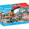 Produktbild: PLAYMOBIL Action Heroes Baustellen- LKW mit Kran 71750