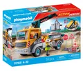 Produktbild: Playmobil Action Heroes Baustellen - LKW mit Kran 71750 Neu & OVP Bauarbeiter