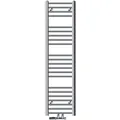 Produktbild: LuxeBath Badheizkörper 300x1400 mm Chrom Gerade Anschlussgarnitur Eck Wand