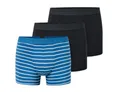 Produktbild: Schiesser Unterwäsche Boxershorts 95/5 Webgummibund 910 dunkelblau/blauweiss gestreift Herren - 3 Stück, Größe: 8
