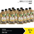 Produktbild: Total Quartz Ineo MDC 5W-30 Opel GM Dexos2 Kia MB 229.52 12x1 Liter = 12 Liter