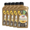 Produktbild: TOTAL Quartz Ineo MDC SAE 5W-30 Motorenöl dexos2, MB 229.52, 5x1 Liter