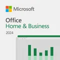 Produktbild: Microsoft Office Home and Business 2024 Dauerlizenz, 1 PC/Mac Digitaler Download