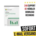 Produktbild: Microsoft Office 2024 Home & Business | 1 PC/Mac | Dauerhaft gültig für MS Konto